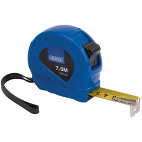 Draper Measuring Tape, 7.5m/25ft x 25mm, Blue 75882