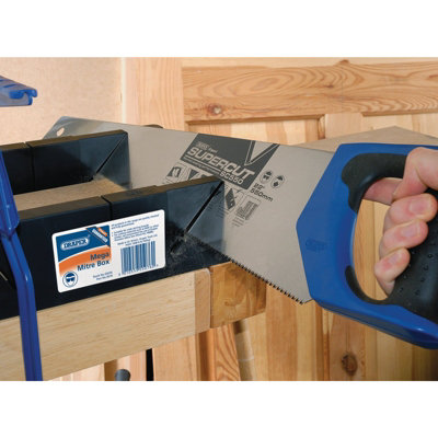 Draper Mega Mitre Box, 325 x 180 x 60mm 55076 | DIY at B&Q