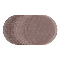 Draper  Mesh Sanding Discs, 150mm, Assorted Grit - 80G, 120G, 180G, 240G (Pack of 10) 62989