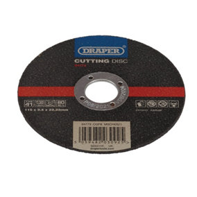 Draper  Metal Cutting Disc, 115 x 2.5 x 22.23mm 94773
