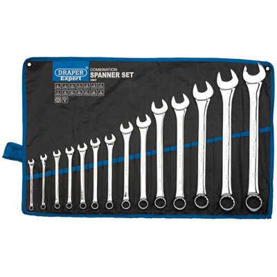 Draper Metric Combination Spanner Set 14 Piece 29547