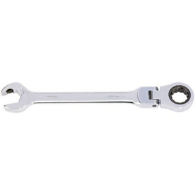 Draper Metric Combination Spanner with Flexible Head and Double Ratcheting Features 16mm 6861