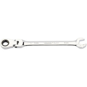 Draper Metric Combination Spanner with Flexible Head and Double Ratcheting Features 9mm 6853