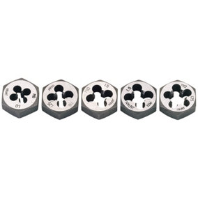 Draper Metric Hexagon Die Nut Set (5 Piece) 79198