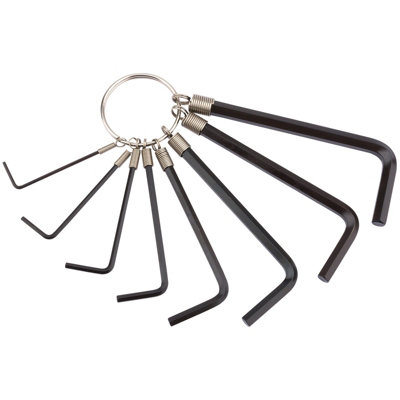 Draper Metric Hexagon Key Set 8 Piece 33652