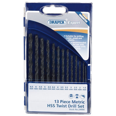 Draper Metric HSS Drill Set (13 Piece) 24900