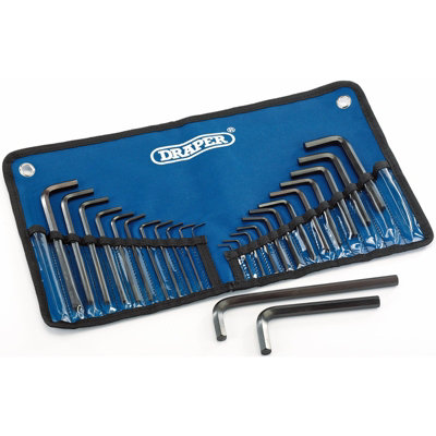 Draper Metric/Imperial Combined Hexagon Key Set 25 Piece 33892
