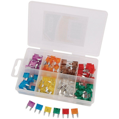 Draper Mini Automotive Plug-In Fuse Assortment (100 Piece) 24311