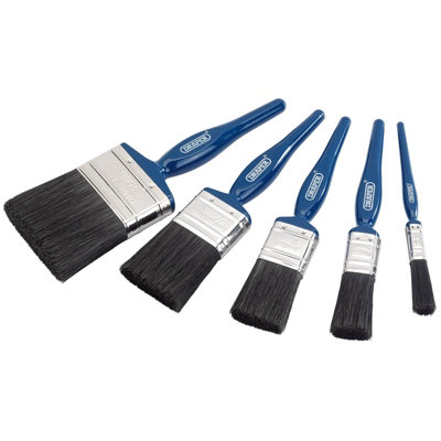 Draper  Natural Bristle Paint Brush Set (5 Piece) 82502