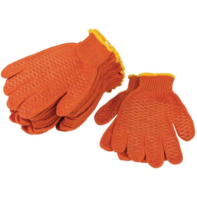 Draper Non-Slip Work Gloves, Extra Large (Pack of 10) 82750