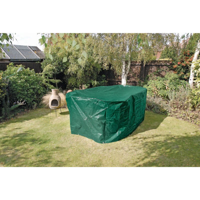 Large Garden Patio Set Cover With Steel Plated Eyelets 2.78 x 2.04 x 1.06m
