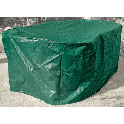 Large Garden Patio Set Cover With Steel Plated Eyelets 2.78 x 2.04 x 1.06m