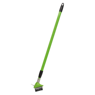 Draper Paving Brush Set with Twin Heads and Telescopic Handle