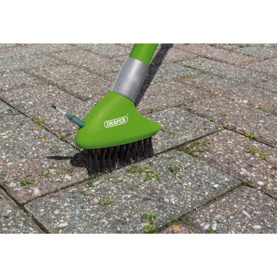 Draper Paving Brush Set with Twin Heads and Telescopic Handle - 3