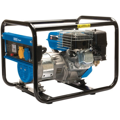 Draper 3.5kW Open Frame Petrol Generator 230V