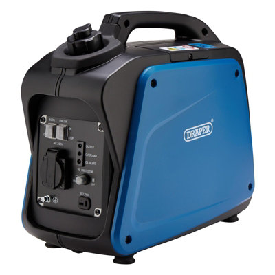 Draper Petrol Inverter Generator, 1000W 95196