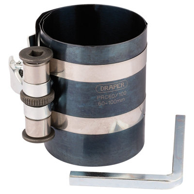 Draper Piston Ring Compressor, 60 - 100mm 51845