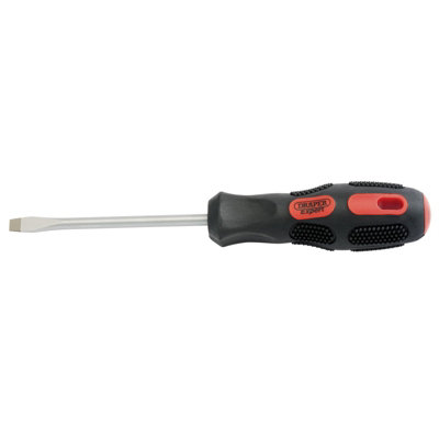 Draper Plain Slot Flared Tip Screwdriver, 6 x 100mm (Sold Loose) 40013