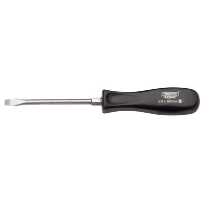 Draper Plain Slot Mechanic's Screwdriver, 6 x 100mm 19529