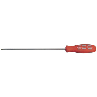 Draper Plain Slot Parallel Tip Mechanic's Screwdriver, 150 x 3.2mm ...