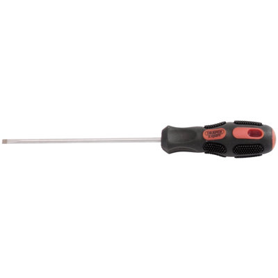 Draper Plain Slot Parallel Tip Screwdriver, 3.2 x 100mm (Sold Loose ...