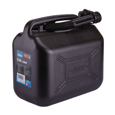 Draper Plastic Fuel Can 10l Black 09058~5059482040214 01c MP?$MOB PREV$&$width=768&$height=768