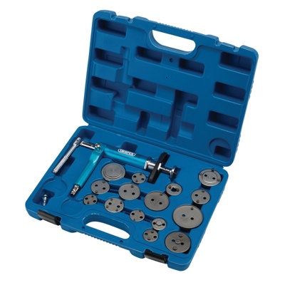 Draper Pneumatic Brake Caliper Wind-Back Tool Kit (16 Piece) 09443