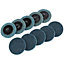 Draper  Polycarbide Abrasive Pads, 50mm, Fine (Pack of 10) 75622
