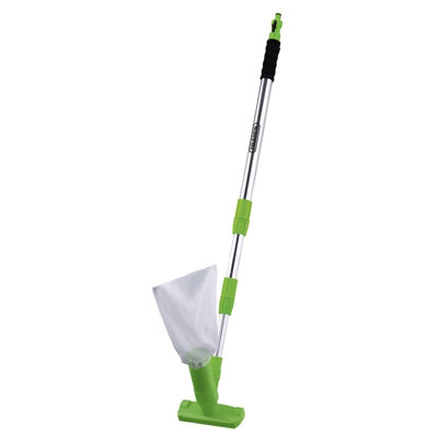 Draper Pond & Pool Vacuum Cleaning Kit with Skimming Net For Removing Debris & Dirt
