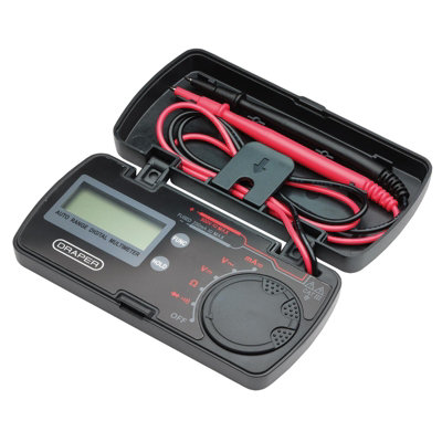 Draper Portable Pocket Digital Multimeter Compact Electrical Testing Tool