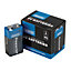 Draper PowerUP Ultra Alkaline 9V Batteries (Pack of 4) 03981