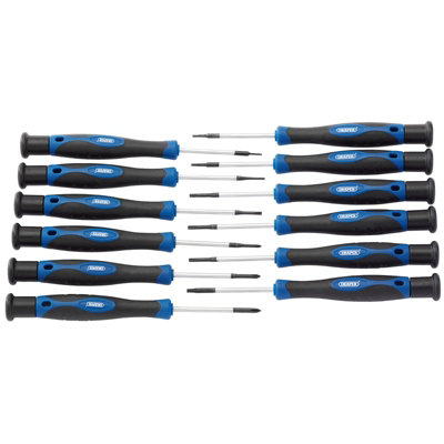 Draper Precision Screwdriver Set (12 Piece) 28118 | DIY at B&Q