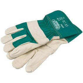 Draper Premium Leather Gardening Gloves, Large 82609