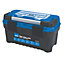 Draper Pro Toolbox with Tote Tray, 20", Blue 28050