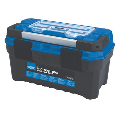 Draper Pro Toolbox with Tote Tray, 20