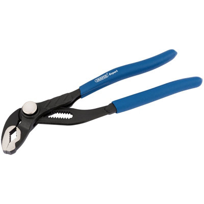 Draper Push Button Heavy Duty Water Pump Pliers, 200mm 84447