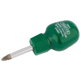 Draper PZ Type Cabinet Pattern Chubby Screwdriver, No.2 x 38mm (Sold Loose) 22357