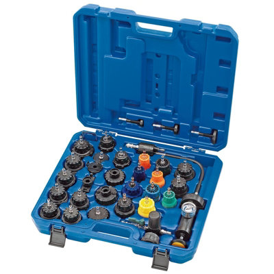 Draper Radiator and Cap Pressure Test Kit (32 Piece) 23420