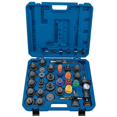 Draper Radiator and Cap Pressure Test Kit (32 Piece) 23420