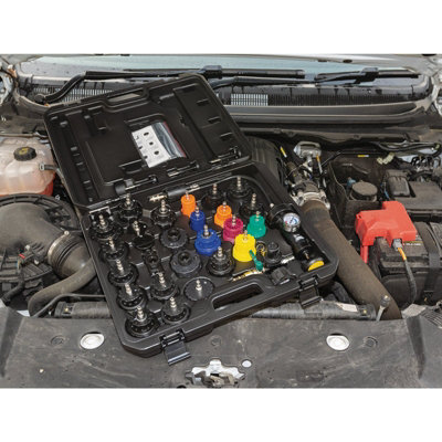 Draper Radiator and Cap Pressure Test Kit (32 Piece) 23420 - 5