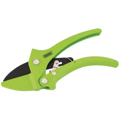 Draper Ratchet Action Anvil Pattern Secateurs, 190mm 34478