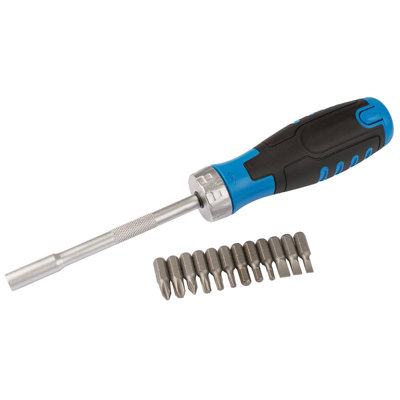 Draper Ratchet Screwdriver (13 Piece) 70442