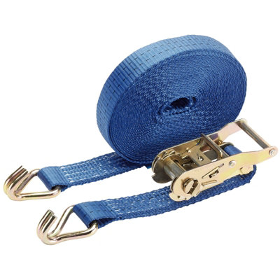 Draper Ratchet Tie Down Strap, 10m x 35mm, 1000kg 60943 DIY at B&Q