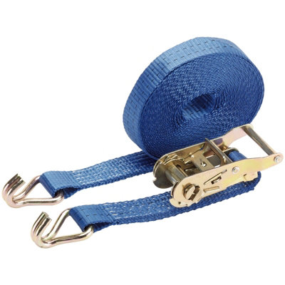 Draper Ratchet Tie Down Strap, 8m x 35mm, 1000kg 60921 DIY at B&Q