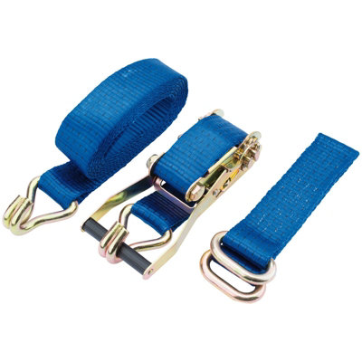 Draper Ratcheting Vehicle Tie Down Straps, 3m x 50mm, 2500kg 60969