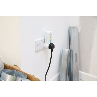 Draper RCD Adaptor, 220-250v/50Hz, 13 AMP 10205