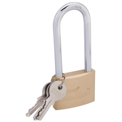 Draper Redline Padlock, Long Shackle, 50mm 68683