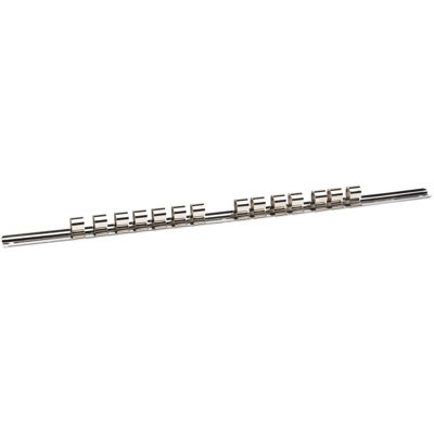 Draper Retaining Bar, 1/2" Sq. Dr., 400mm, 14 Clips 50583