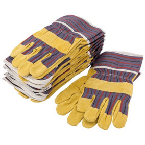 Draper Riggers Gloves (Pack of 10) 82749