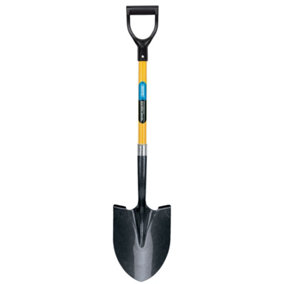 Draper  Round Point Shovel with Fibreglass Shaft 43216